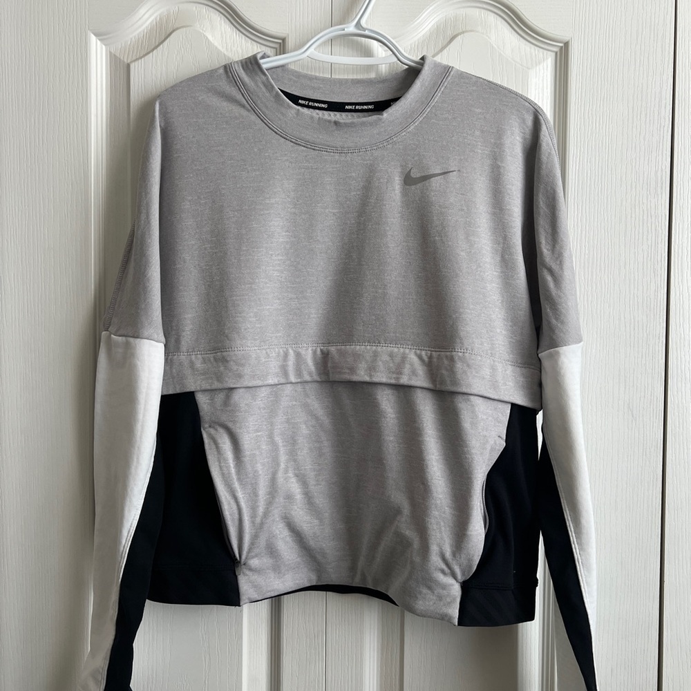 Nike running long sleeve crewneck